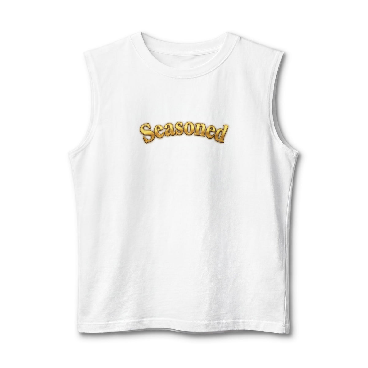 Seasoned tank | Embroidered script, training event 2026